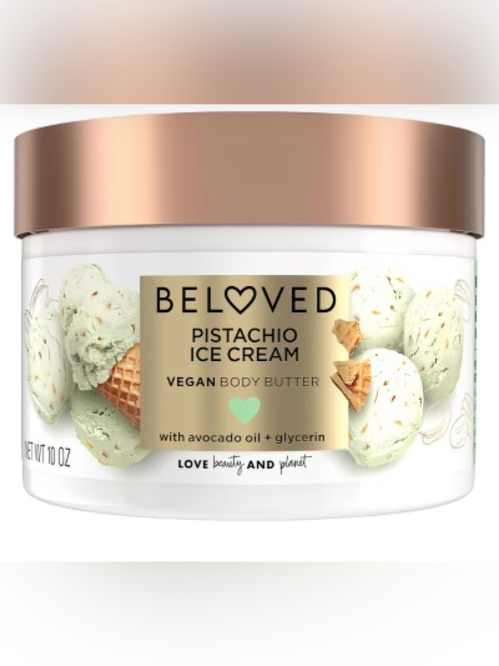 Beloved Pistachio Ice Cream Vegan Body Butter - New